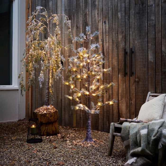 ALBERO GHIACCIATO LED H.150CM.